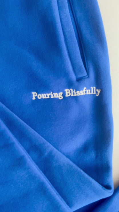 بنطلون Pouring Blissfully أزرق داكن